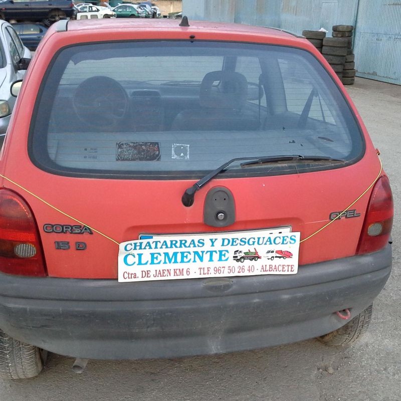 Opel Corsa para desguaces en Albacete en Desguaces Clemente
