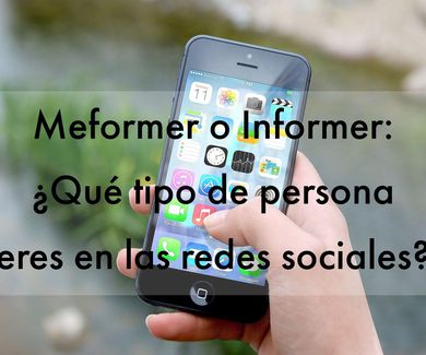 Meformer o Informer: ¿Qué tipo de persona eres en las redes sociales? 
