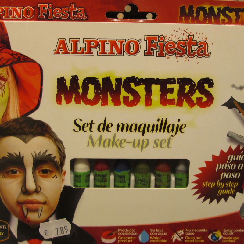 Set de maquillaje ALPIN MONSTRUOS
