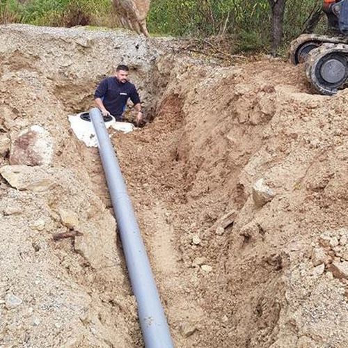 Intalación de fosas