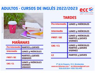 Preparación de exámenes oficiales: Academias de idiomas de ECC English Culture Centre
