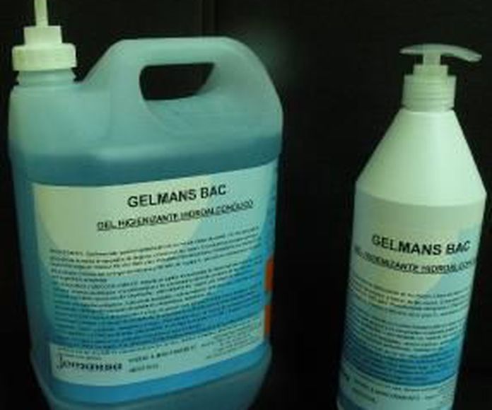 GELMANS-BAC. Gel limpiador y protector cutáneo.: Productos de Jomarsa