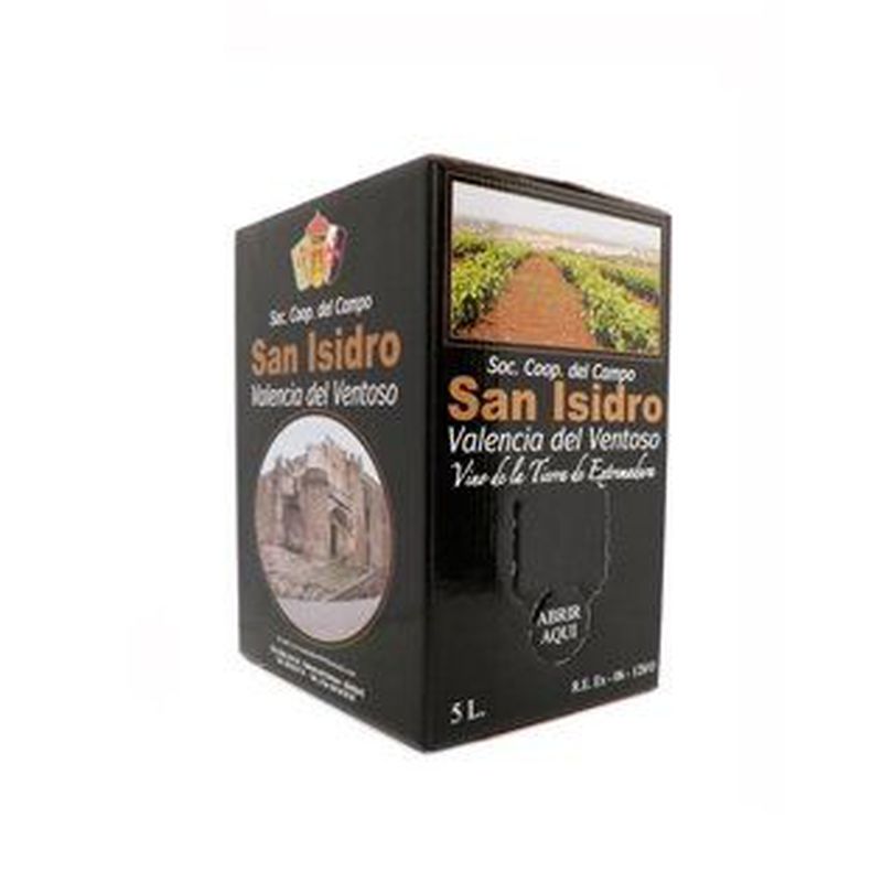 Vino blanco caja 5L.: Productos de Cooperativa del Campo San Isidro
