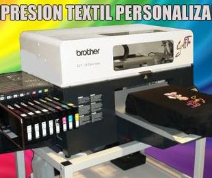 Máquina de impresión directa textil