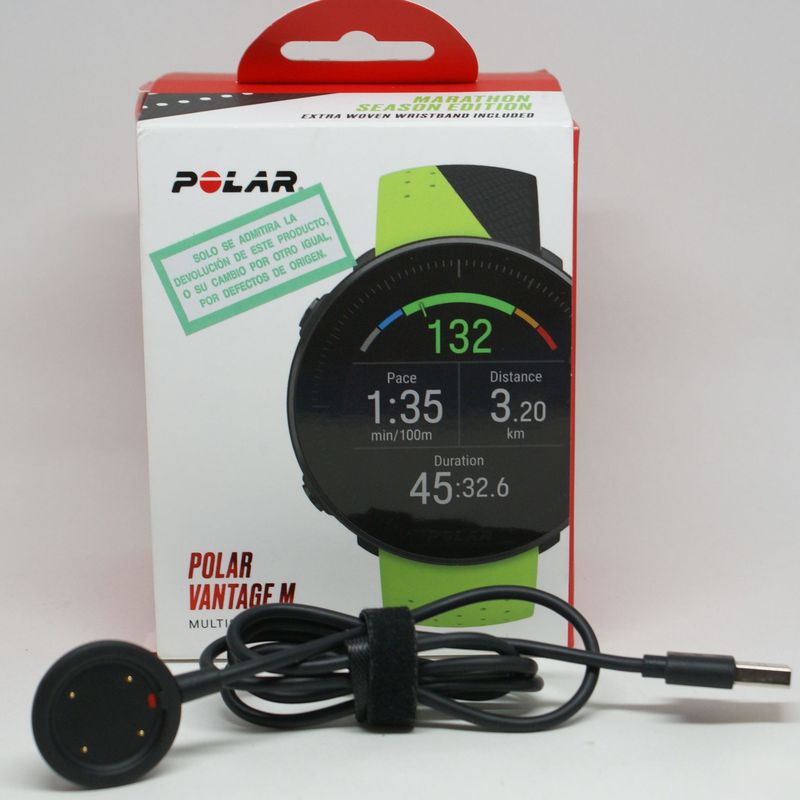 Polar Vantage M -Reloj con GPS y Frecuencia Cardíaca - Multideporte: Catalogo de Ocasiones La Moneta
