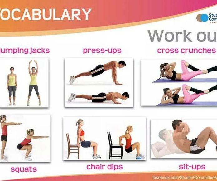 Vocabulary: work out }}