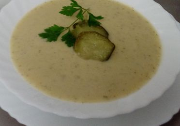 1 - Crema de Calabacín.