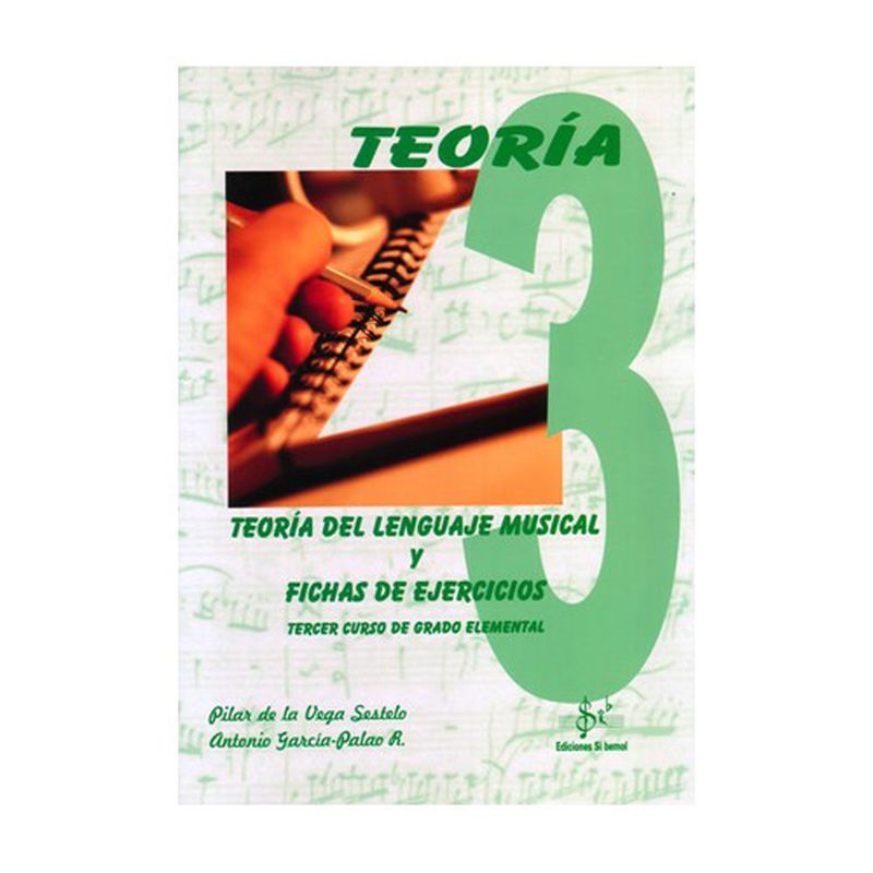 Teoría del Lenguaje musical y fichas de ejercicios 3  De la Vega-Garcia: Productos y servicios de PENTAGRAMA