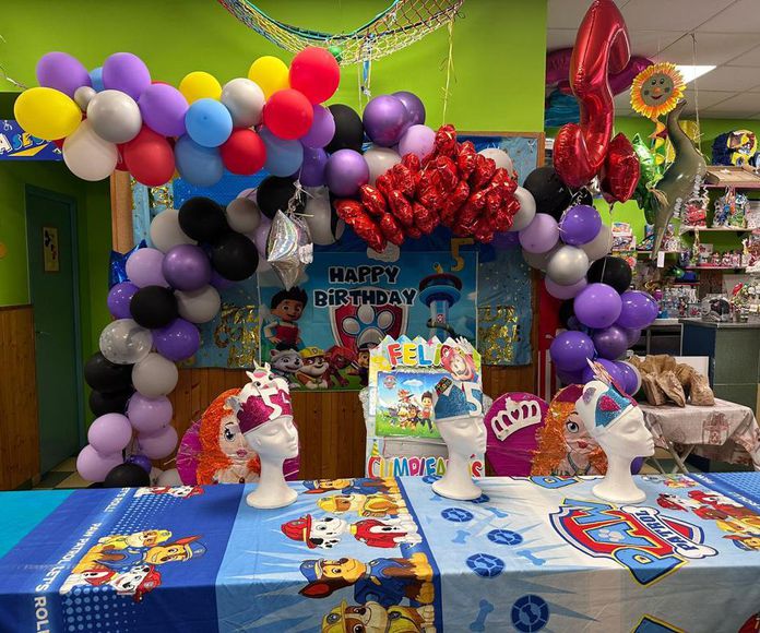 Auto-fiesta de cumpleaños - Monta tu propia fiesta en Ludoteca Les Boles: Productos y servicios de Les Boles Valencia