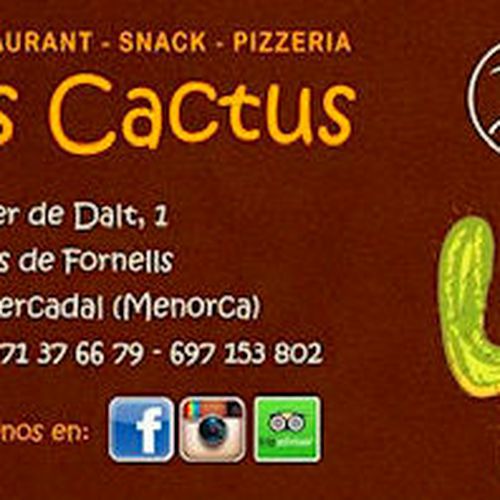 Restaurante mediterráneo Es Mercadal | Restaurant Es Cactus