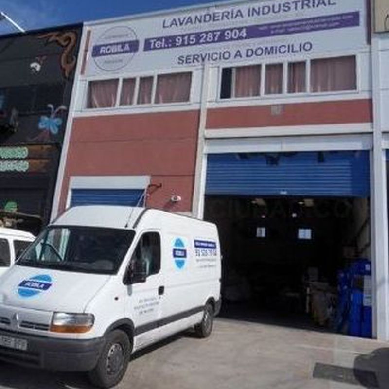 Servicio a domicilio: Servicio lavandería industrial de Lavandería Industrial Robila