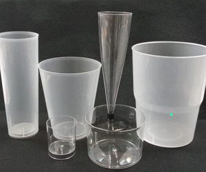 VASOS DE PLASTICO Y POLIPROPILENO