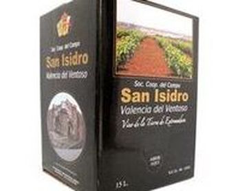 Vino blanco caja 5L.: Productos de Cooperativa del Campo San Isidro