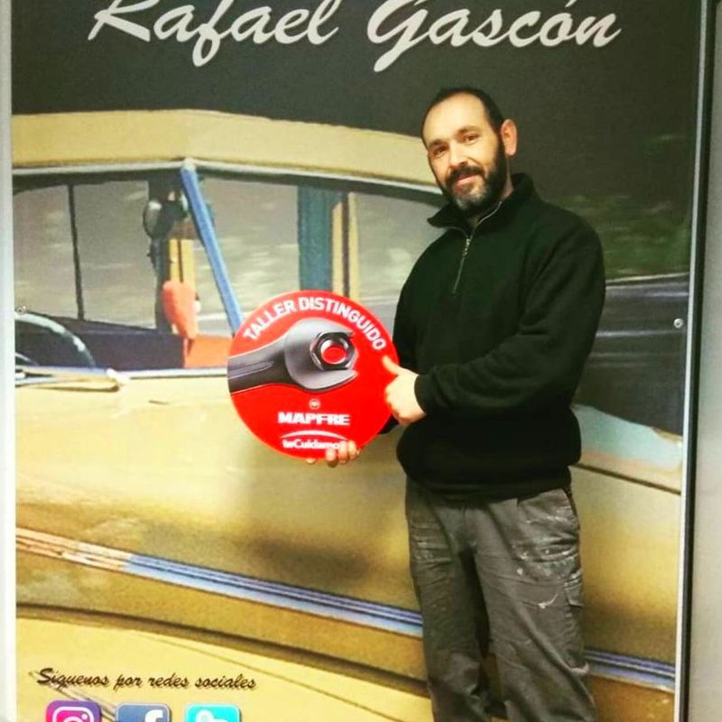 TALLER CONCERTADO POR COMPAÑÍAS: Servicios de Taller Plancha y Pintura Rafael Gascón