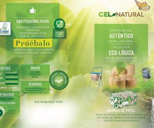 El autentico papel natural. Celulosa 100% Ecologica