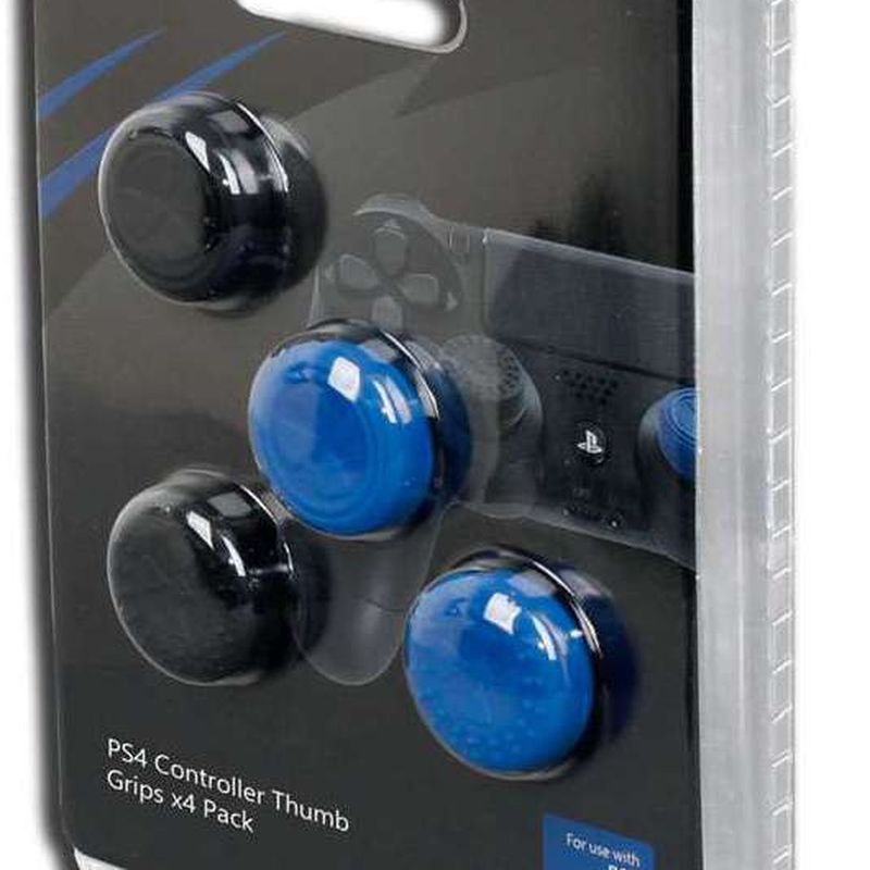 Grips 2 Azul + 2 Negros Precisión - PS4: Catalogo de Ocasiones La Moneta