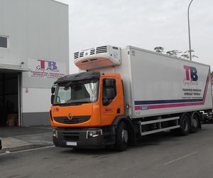 Expertos en el transporte de mercancías refrigeradas en Baleares