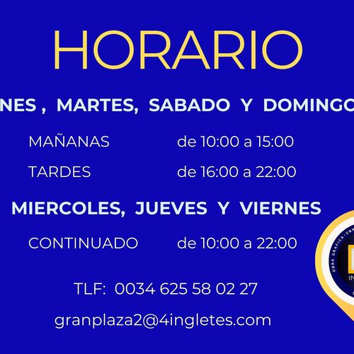 Enmarcar cuadros en Majadahonda | 4 Ingletes Gran Plaza 2