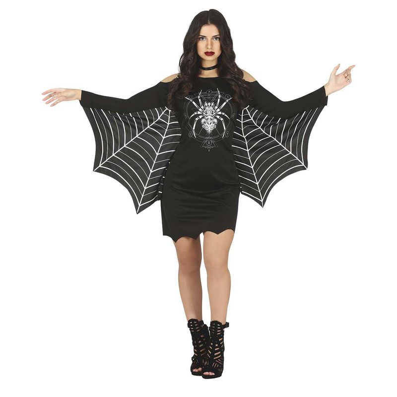 Disfraz vestido araña mujer