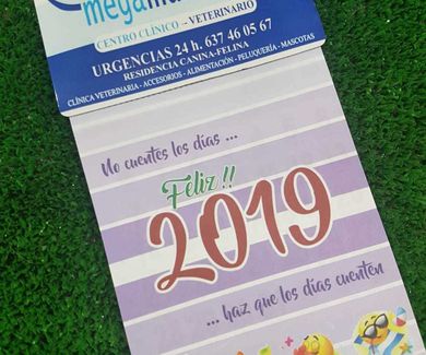Calendario de Megamascotas