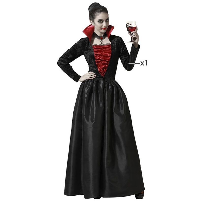 Disfraz vampiresa oscura mujer