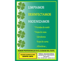 Limpieza, desinfección e higienización de prendas