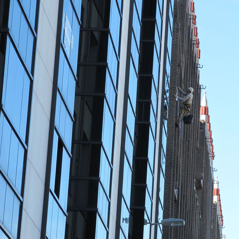 Trabajos verticales Edificio del Progreso Santander