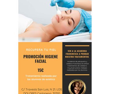 Promoción higiene facial
