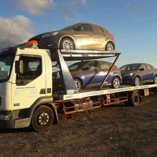 Transporte de vehículos Fuerteventura.