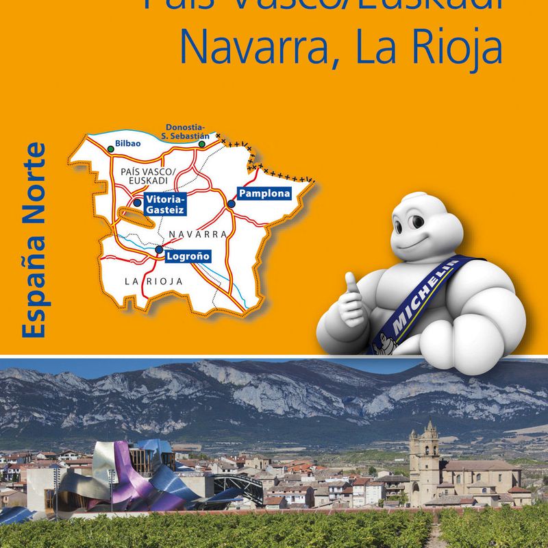 MAPA CARRETERAS REGIONAL PAIS VASCO/EUSKADI,NAVARRA. MICHELIN