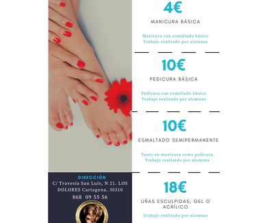 Ofertas en manicura y pedicura