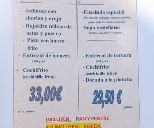MENU ESPECIAL