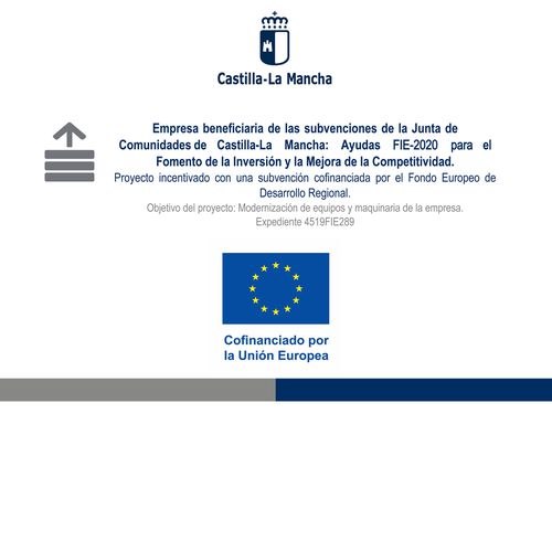 Subvención de la Junta de Comunidades de Castilla-La Mancha