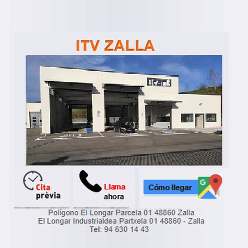 Cita online: Catálogo de ITV Zalla