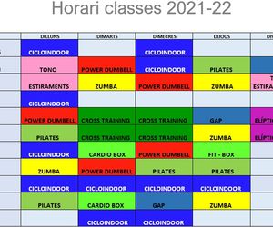CLASES DIRIGIDAS 2021-22