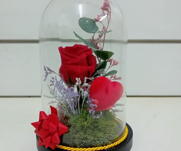 Rosa preservada grande: CATALOGO de Floristería Manuela