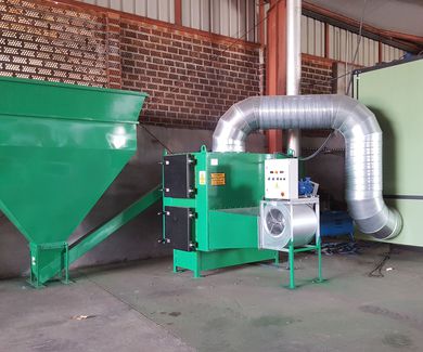 Generadores de Aire Caliente de Biomasa para Secaderos