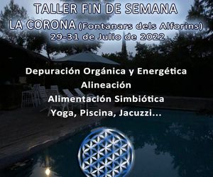 Taller-Fin de semana en «La Corona»- Fontanars dels Alforins del 29 al 31 de Julio de 2022