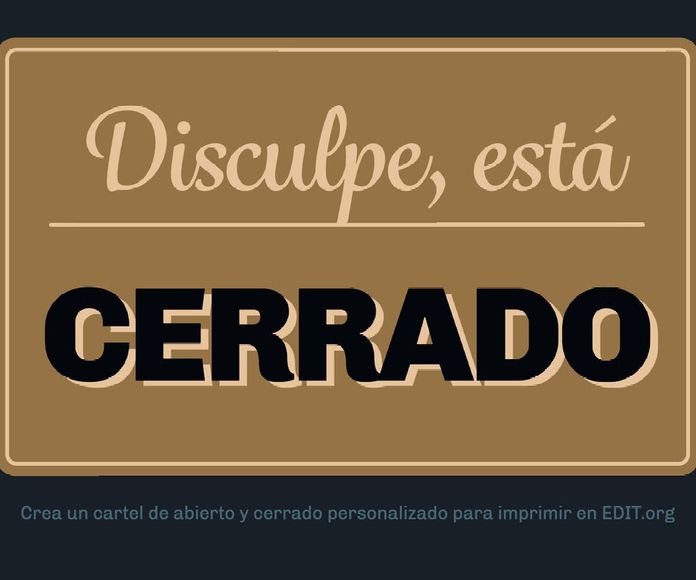 El martes 30 de noviembre  cerrado