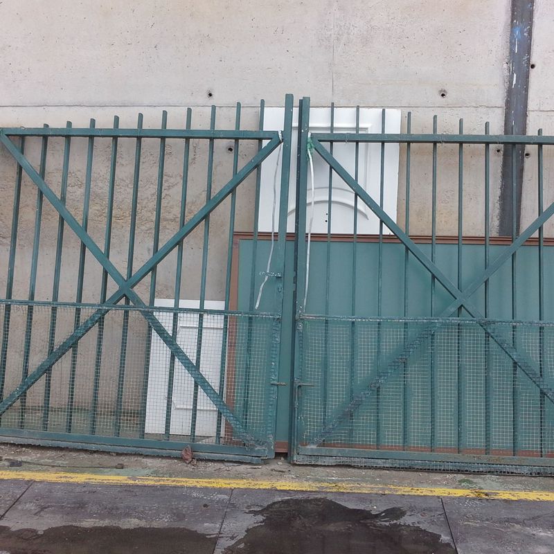 puertas de parcela en chatarras clemente de Albacete