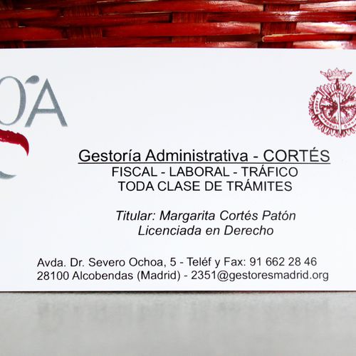Gestorías administrativas en Alcobendas | Gestoría Administrativa Cortés