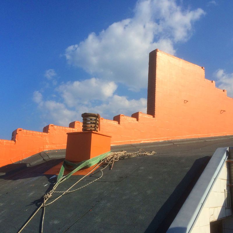 Reparación de terrazas, muros, chimeneas, limas, cubiertas, tejados, aleros Santander.