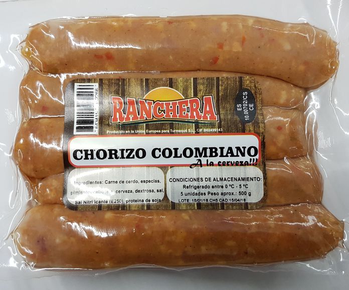 Chorizo Ranchera a la cerveza x 5 unidades: PRODUCTOS de La Cabaña 5 continentes