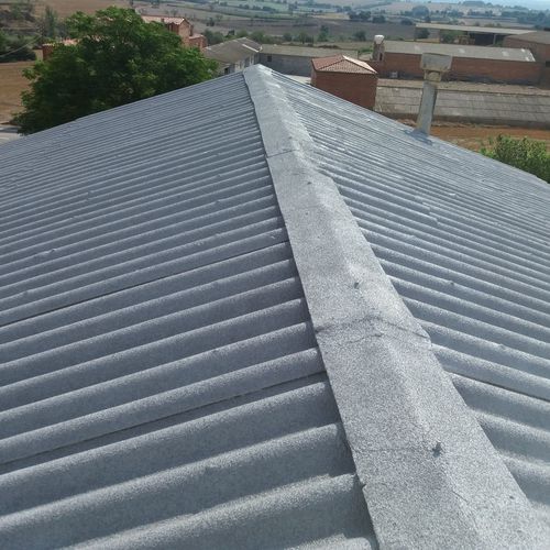 Result of waterproofing of roofs