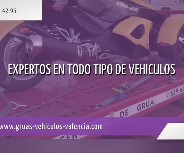 Grúas para coches en Valencia - Grúas Jose María