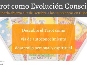 Charla El Tarot  Evolutivo, una  herramienta de autoconocimiento, desarrollo personal y espiritual.