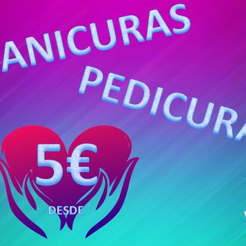 MANICURAS Y PEDICURAS UNISEX DESDE 5€