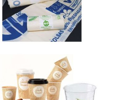 Envases para llevar biodegradables 