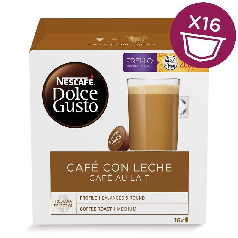 Capsulas de cafe con leche: CAFE EN GRANO PARA HOSTELERIA de Sur Vending Coffee S.L.