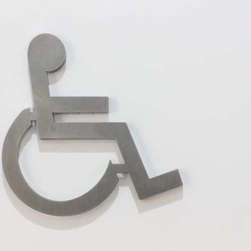 Zona para discapacitados